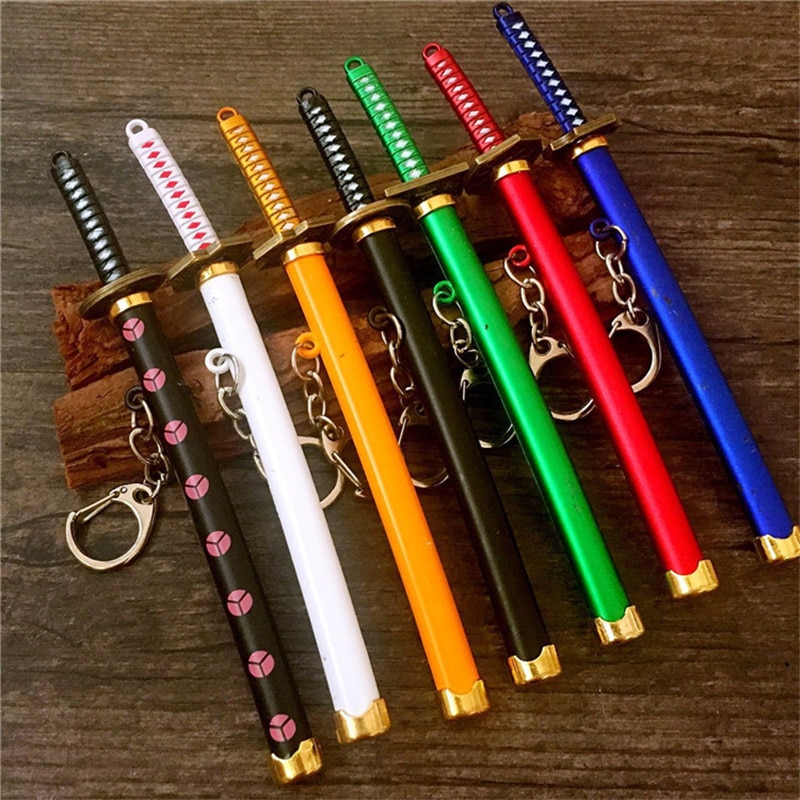 Roronoa Zoro Sword Keychains